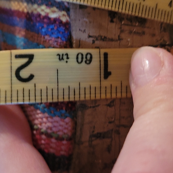 Report Rainbow Platform Peeptoe Wedges, size 9 - Picture 3 of 7